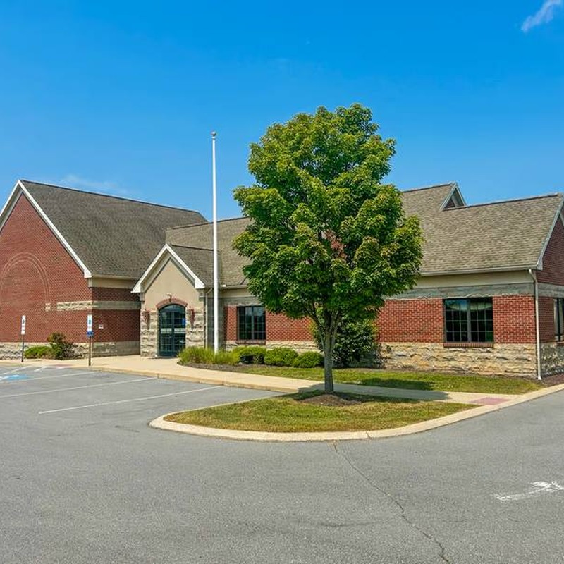 Bank Along Benner Pike photo